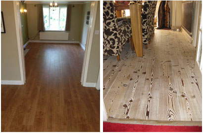 wood floor fitting Cheshire