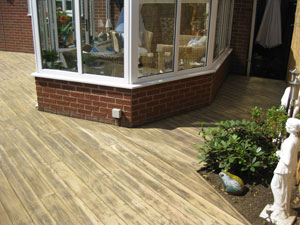 Wooden Decking Middlewich