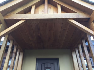 Wooden Porch Cheshire