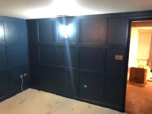 Statement wall panelling Cheshire